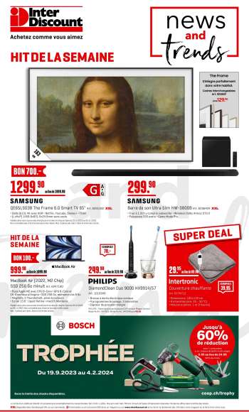 Prospekte Interdiscount - 23.10.2023 - 5.11.2023.