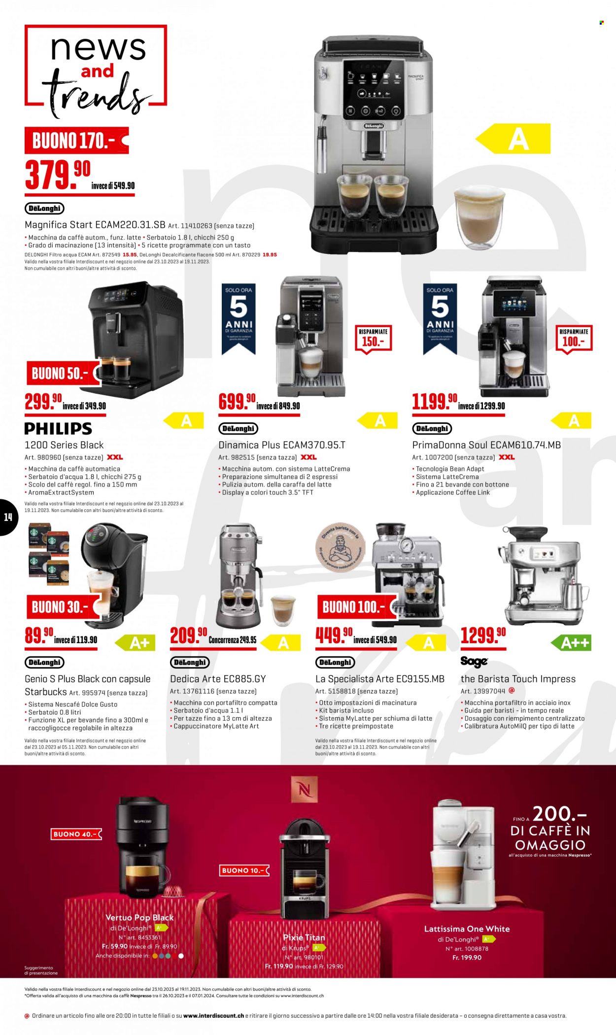 Catalogue Interdiscount - 23.10.2023 - 5.11.2023. Page 14