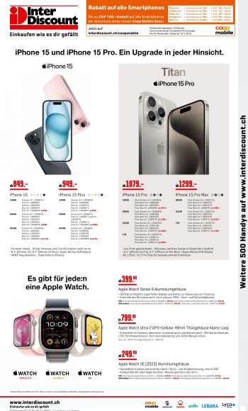 Volantino Interdiscount - 23.10.2023 - 5.11.2023.