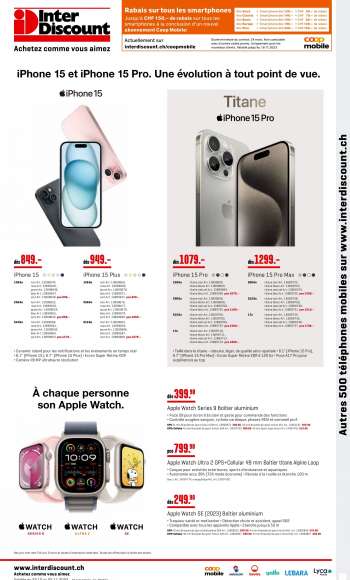 Volantino Interdiscount - 23.10.2023 - 5.11.2023.