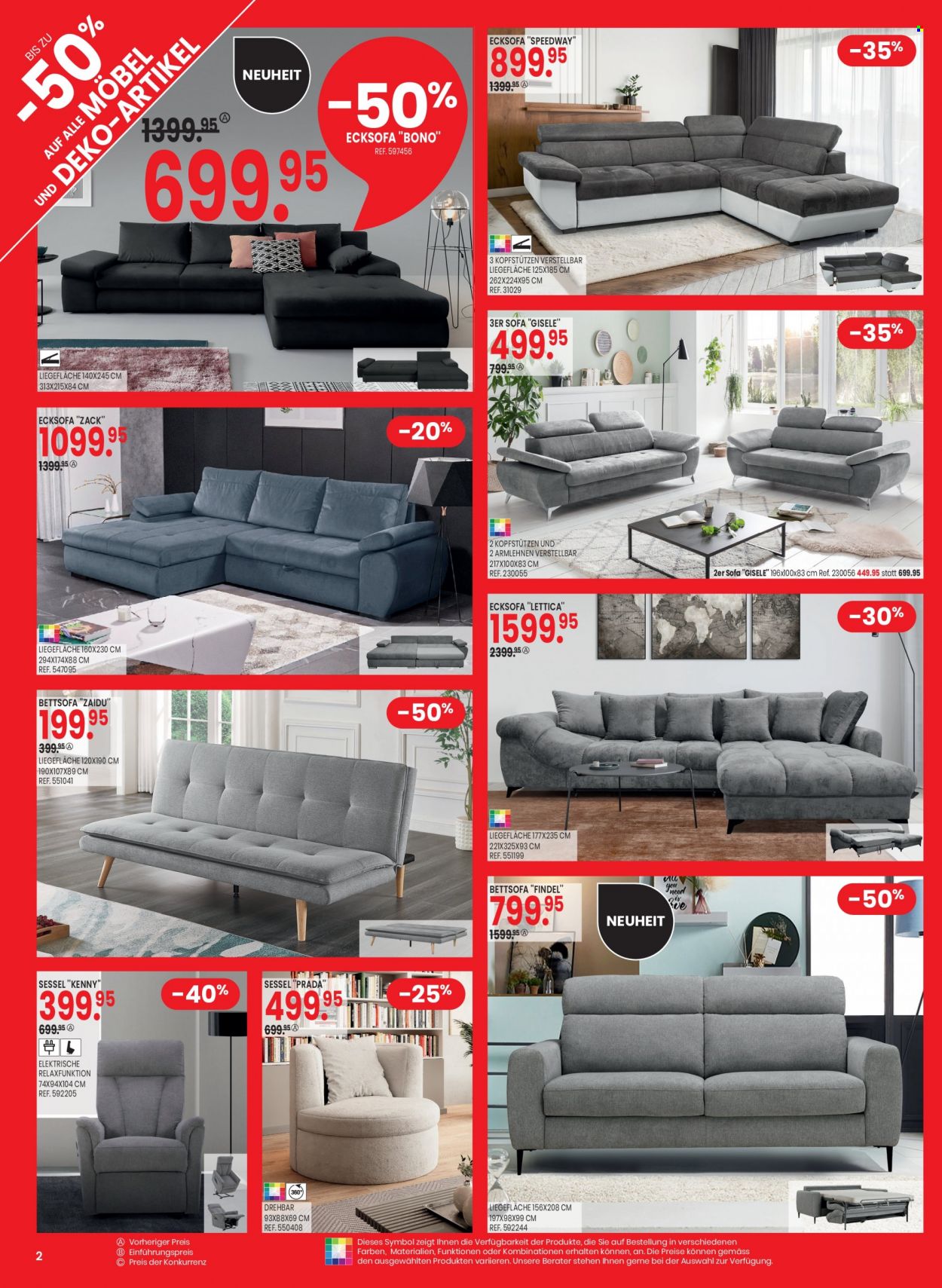 Volantino Conforama - 24.10.2023 - 6.11.2023. Pagina 2