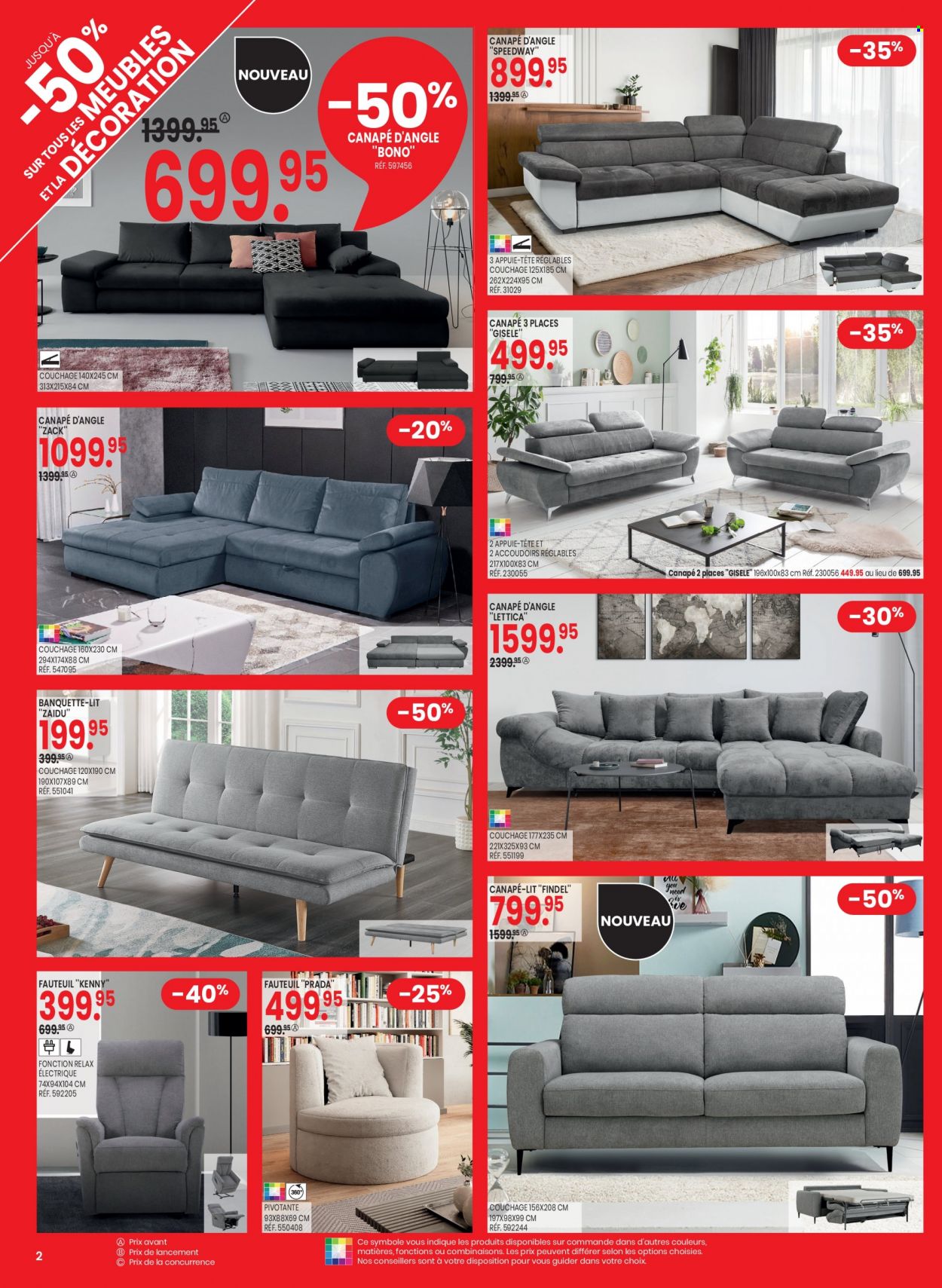 Volantino Conforama - 24.10.2023 - 6.11.2023. Pagina 2