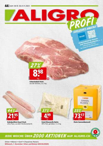 Catalogue ALIGRO - 30.10.2023 - 4.11.2023.