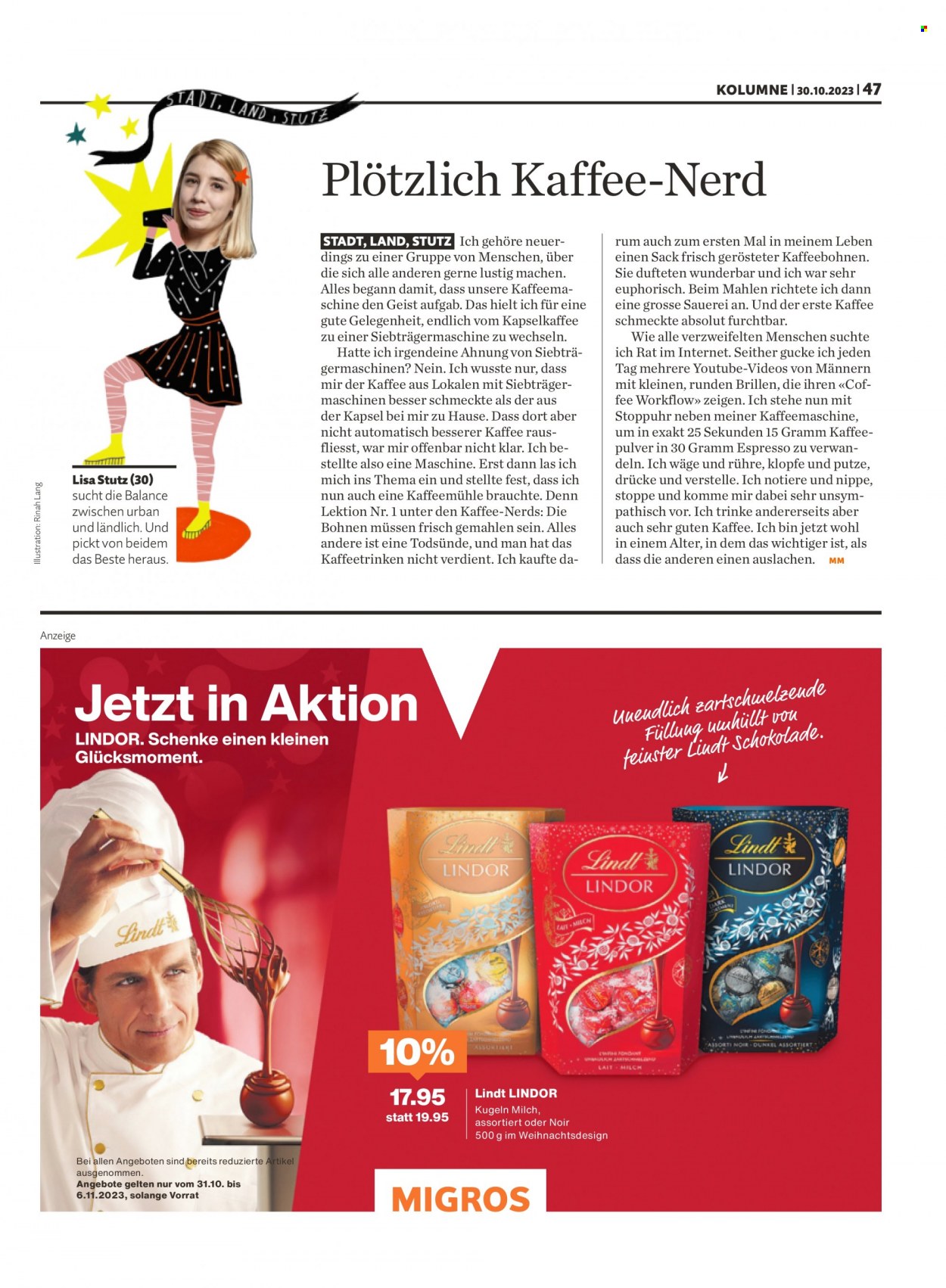 Prospekt Migros - 30.10.2023 - 5.11.2023. Seite 47