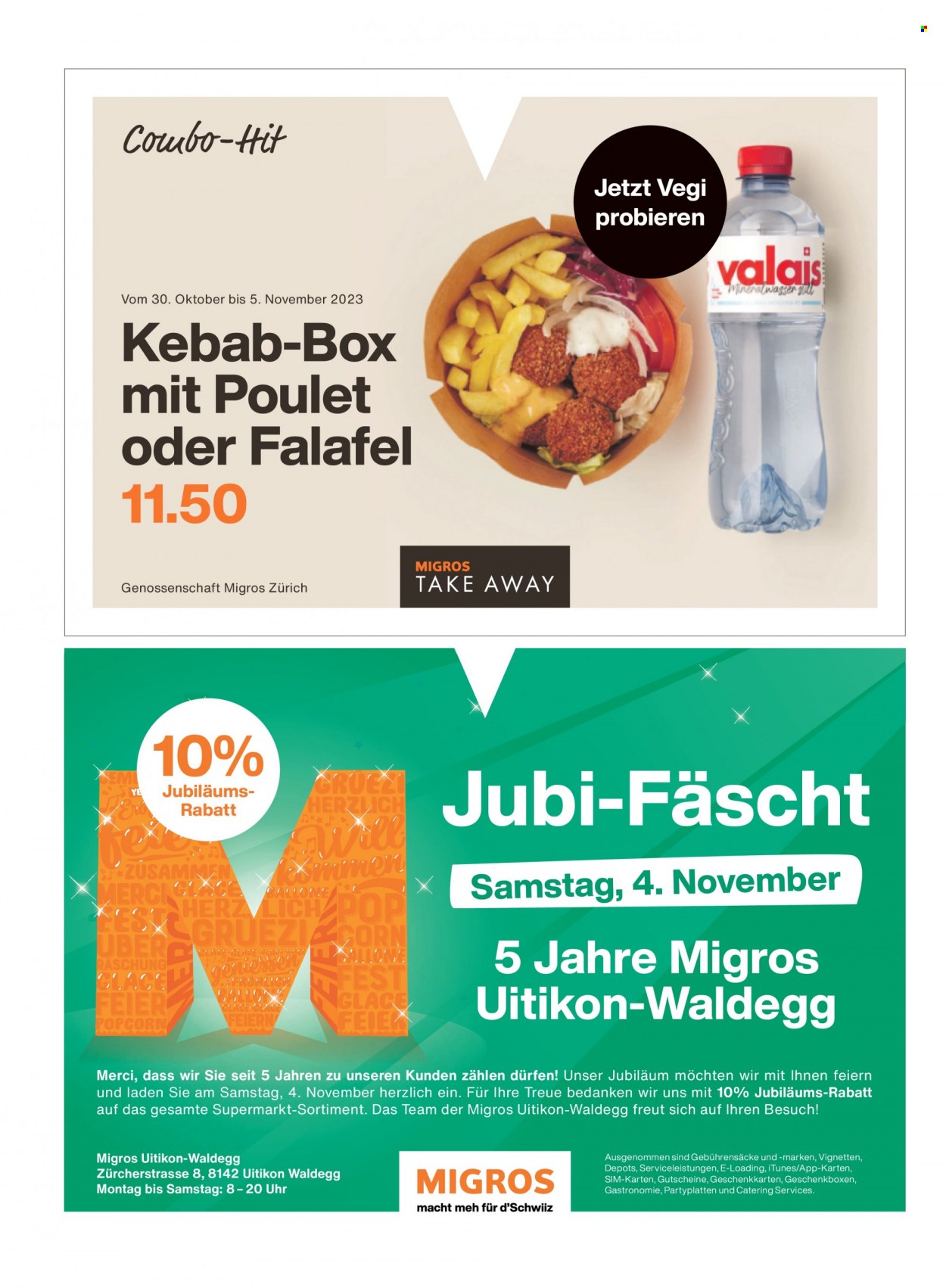 Prospekt Migros - 30.10.2023 - 5.11.2023. Seite 50
