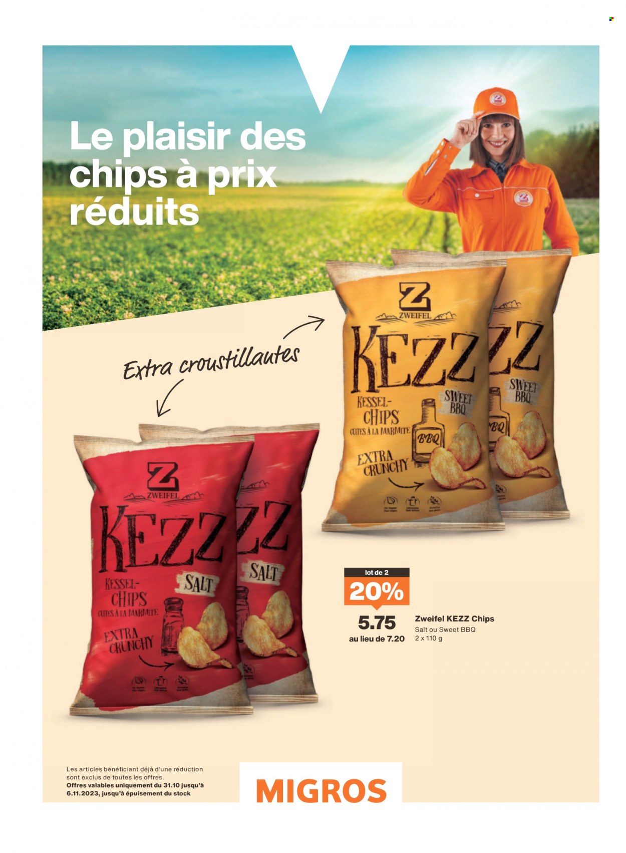 Prospekt Migros - 30.10.2023 - 5.11.2023. Seite 34