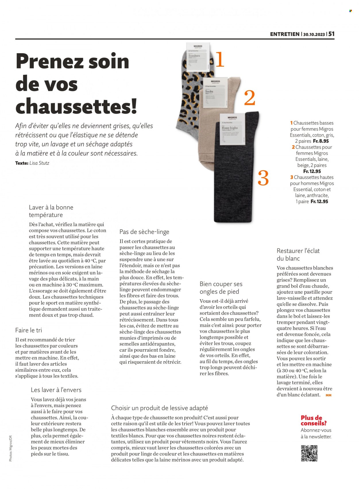 Prospekt Migros - 30.10.2023 - 5.11.2023. Seite 51