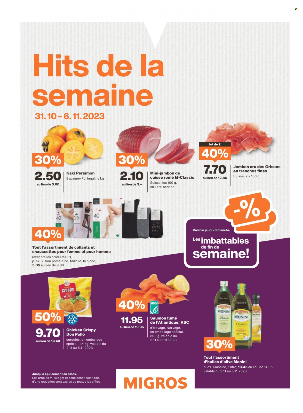 Prospekt Migros - 30.10.2023 - 5.11.2023. Seite 62
