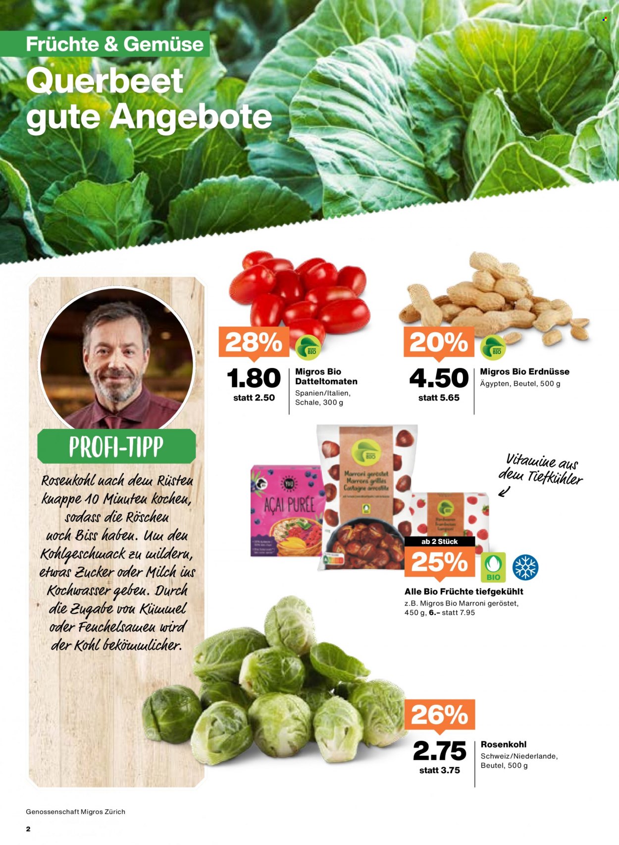 Prospekt Migros - 31.10.2023 - 6.11.2023. Seite 2