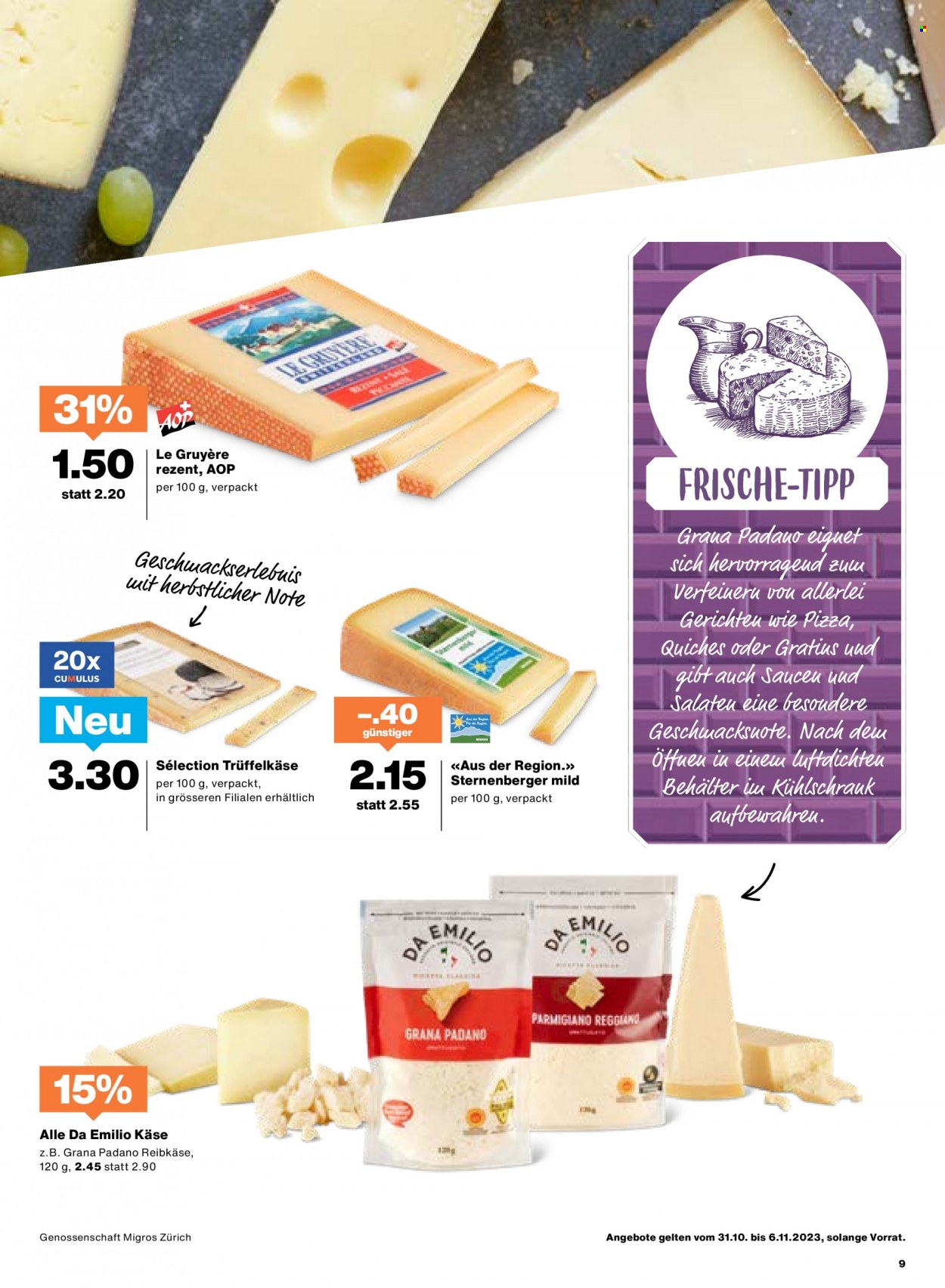 Prospekt Migros - 31.10.2023 - 6.11.2023. Seite 9