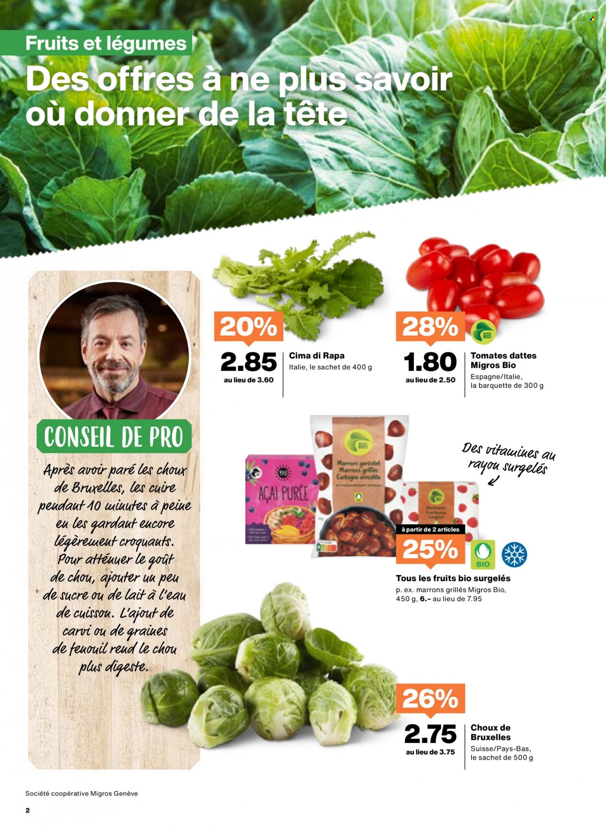 Prospekt Migros - 31.10.2023 - 6.11.2023. Seite 2