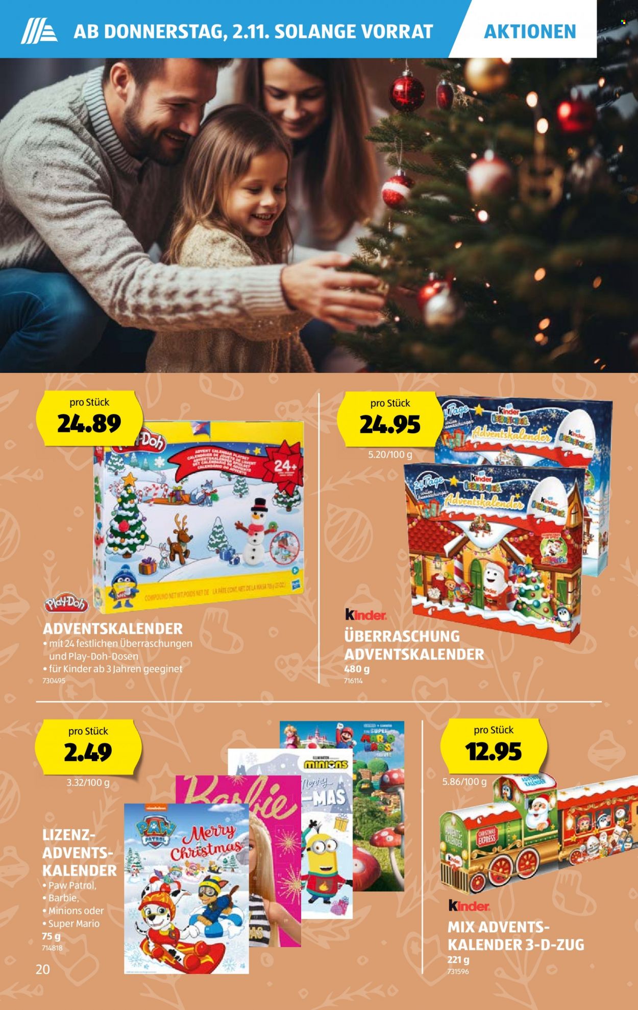 Prospekt Aldi - 2.11.2023 - 8.11.2023. Seite 20