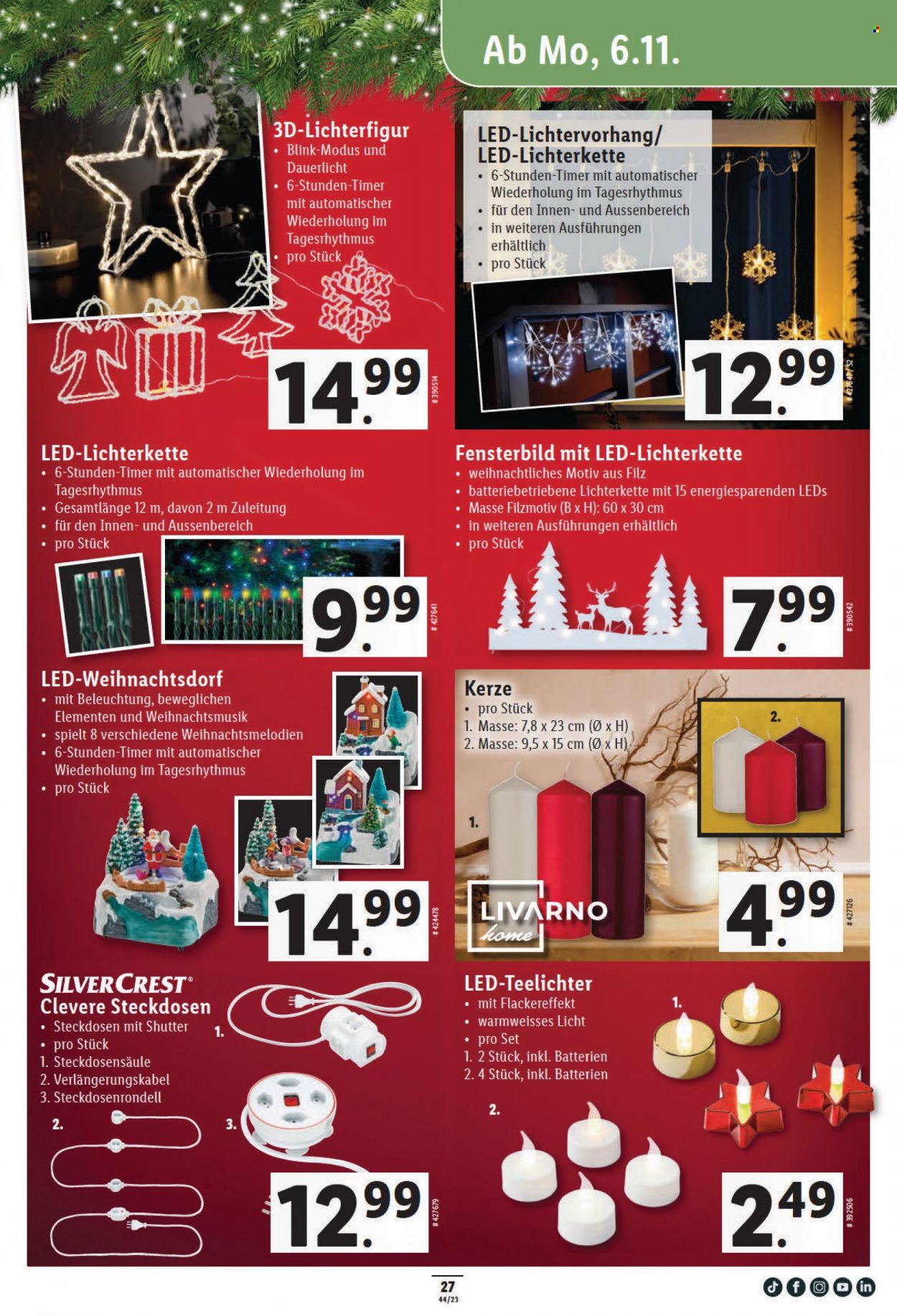 Volantino Lidl - 2.11.2023 - 8.11.2023. Pagina 27