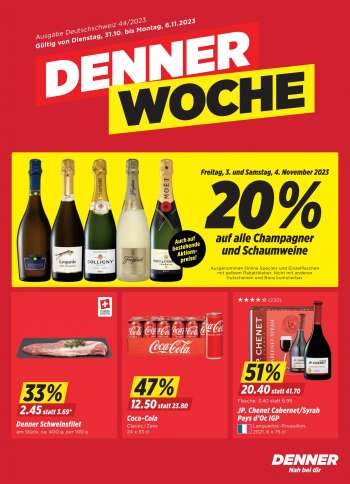Volantino Denner - 31.10.2023 - 6.11.2023.