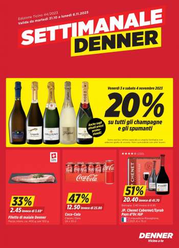 Catalogue Denner - 31.10.2023 - 6.11.2023.
