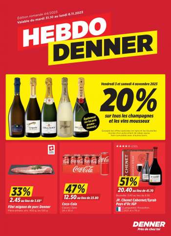 Catalogue Denner - 31.10.2023 - 6.11.2023.