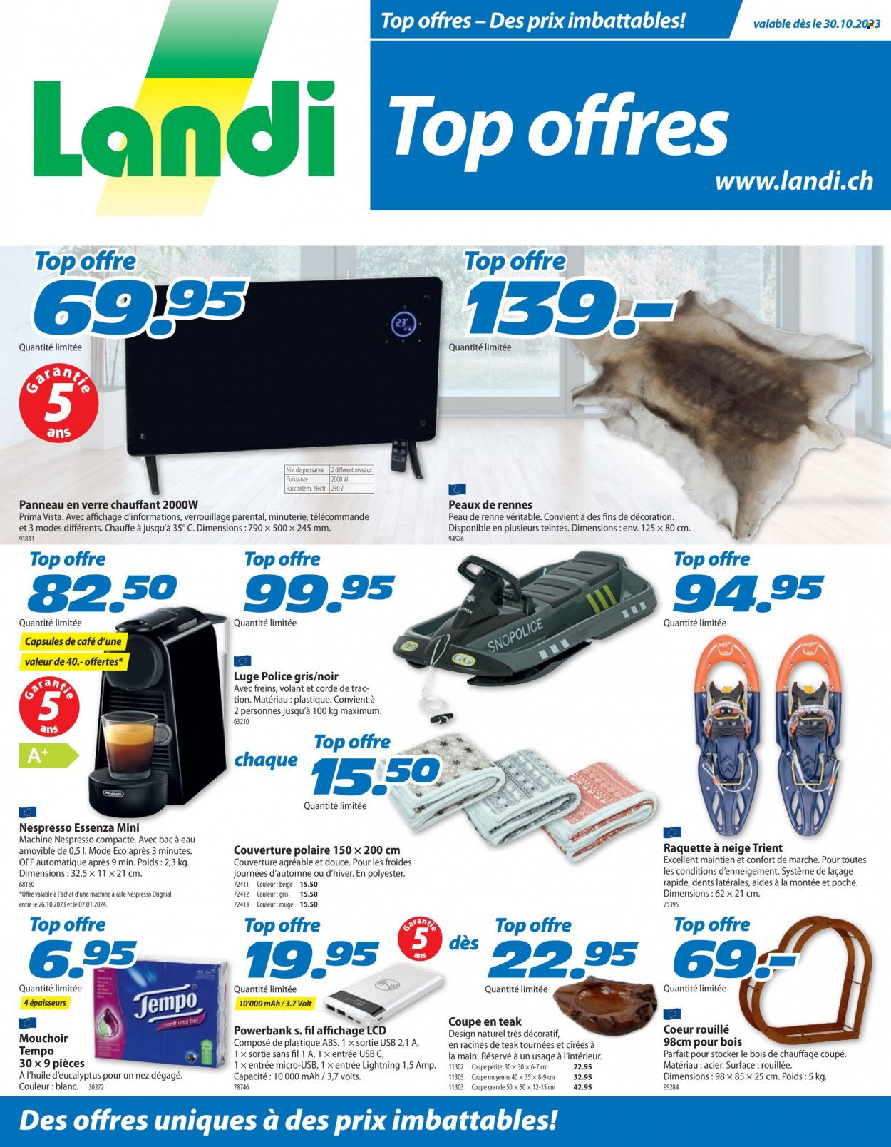 Prospekt Landi - 30.10.2023 - 12.11.2023. Seite 19