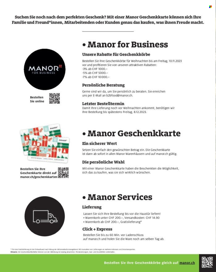 Volantino Manor - 30.10.2023 - 31.12.2023. Pagina 2