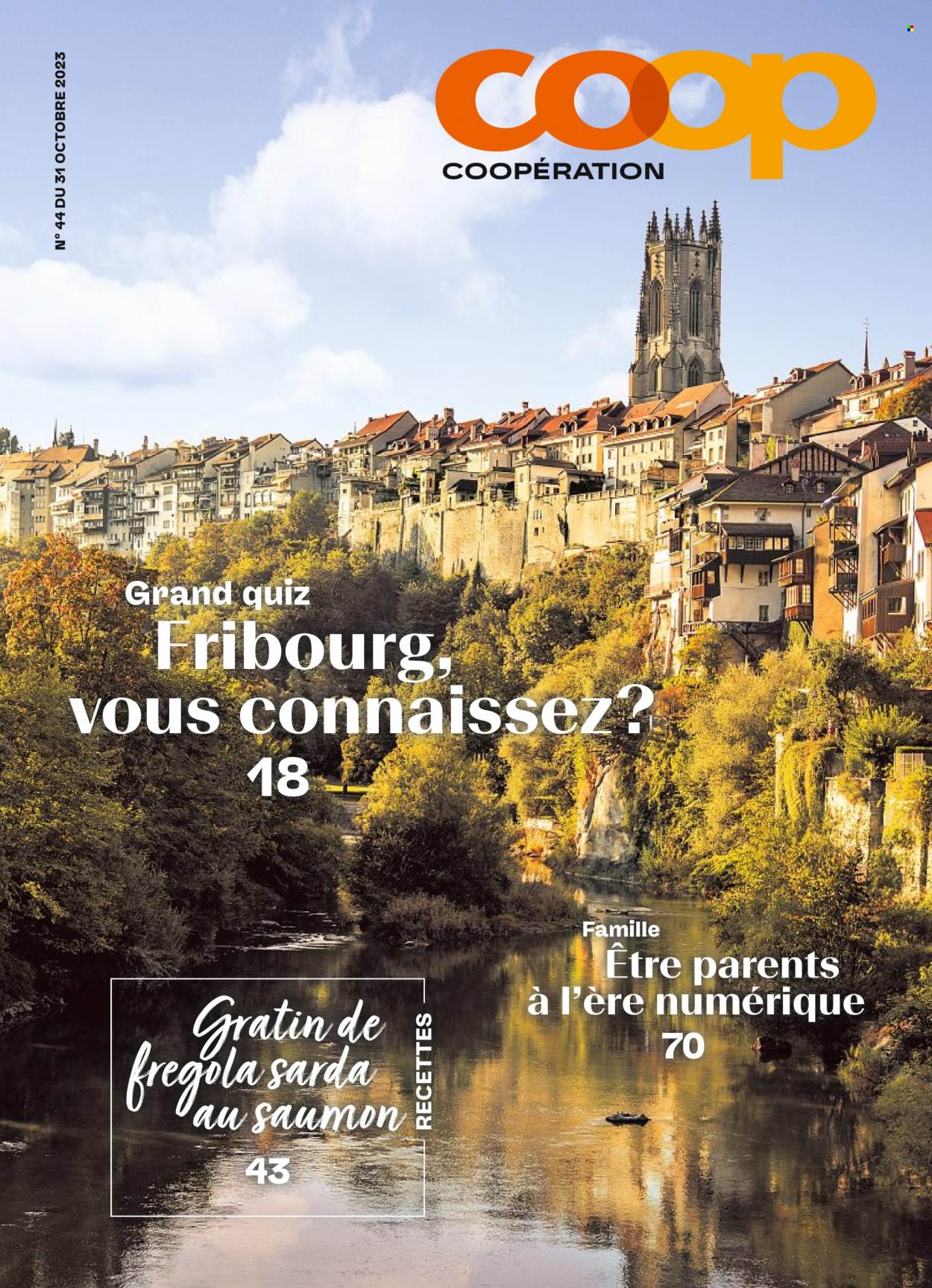 Prospekt Coop - 31.10.2023 - 6.11.2023. Seite 1