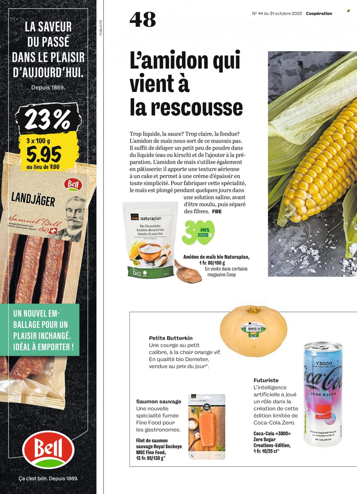 Prospekt Coop - 31.10.2023 - 6.11.2023. Seite 48