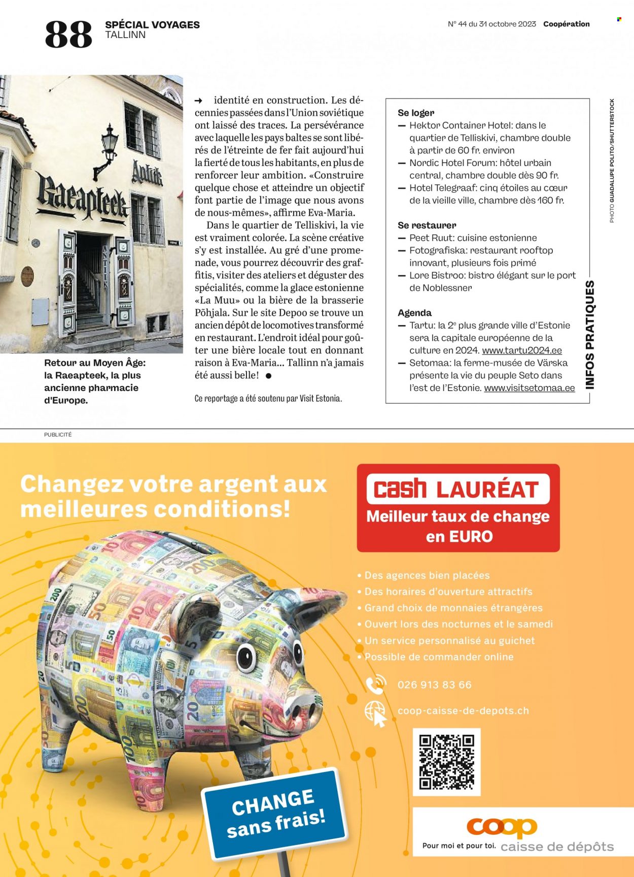 Prospekt Coop - 31.10.2023 - 6.11.2023. Seite 88