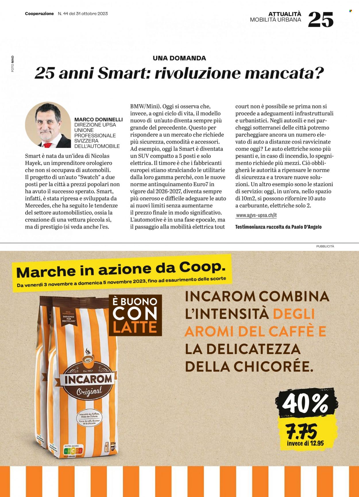 Prospekt Coop - 31.10.2023 - 6.11.2023. Seite 25