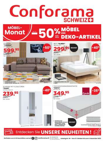 Catalogue Conforama - 31.10.2023 - 6.11.2023.