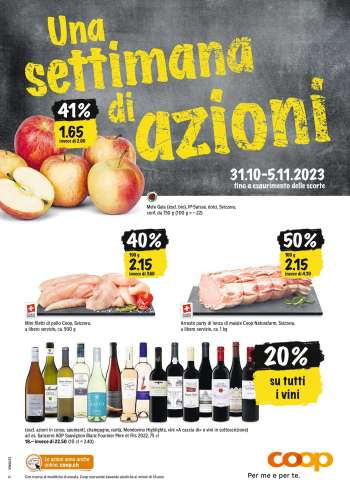 Volantino Coop - 31.10.2023 - 5.11.2023.