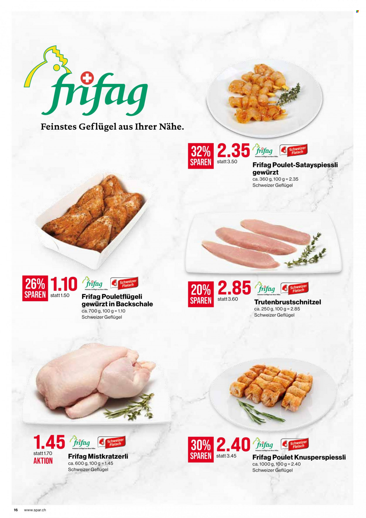 Prospekt SPAR - 2.11.2023 - 8.11.2023. Seite 16