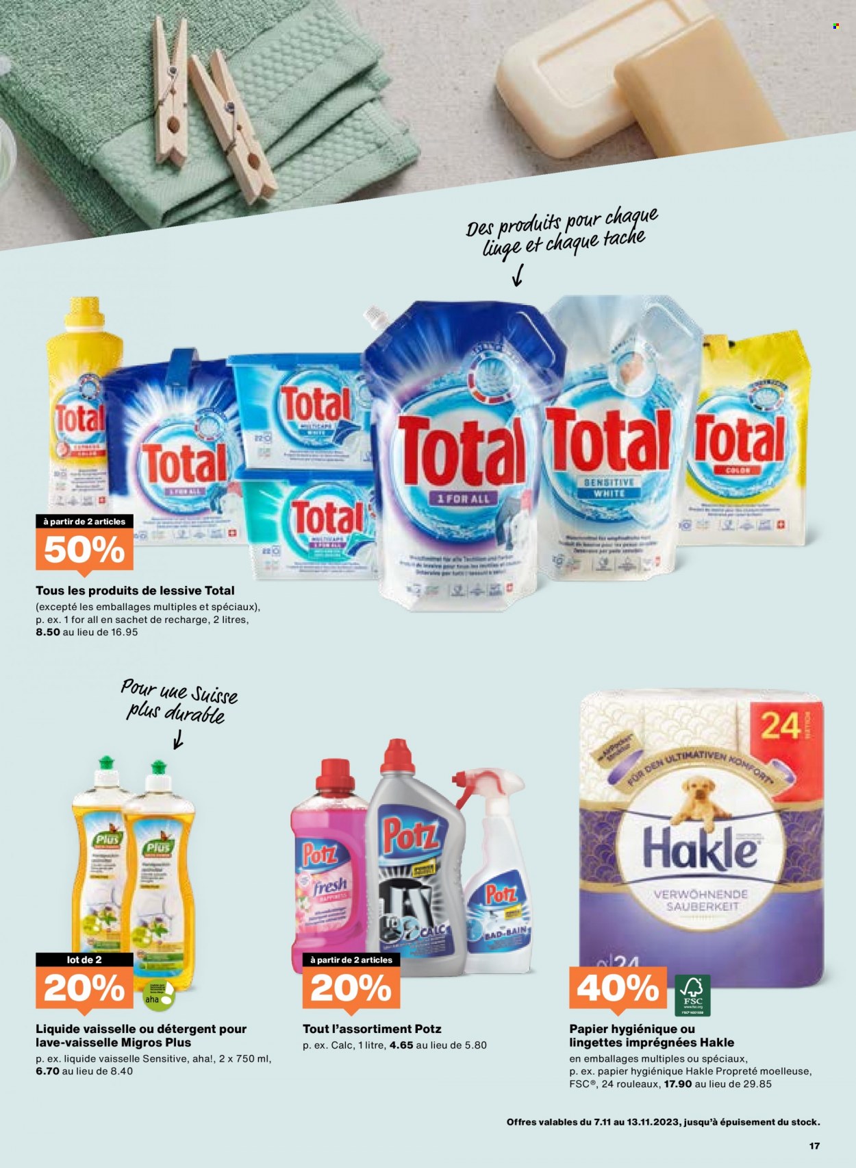 Volantino Migros - 7.11.2023 - 13.11.2023. Pagina 17