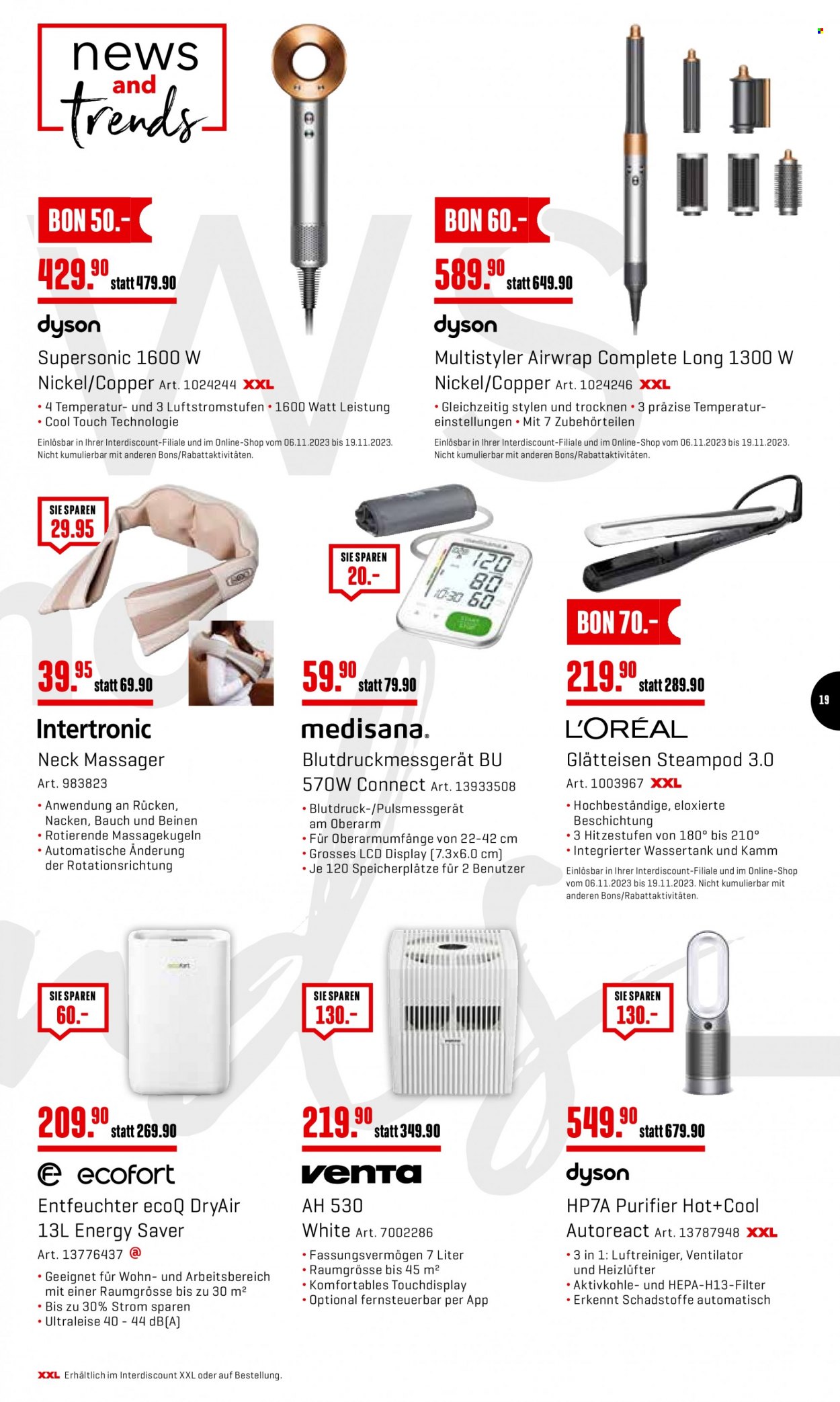 Volantino Interdiscount - 6.11.2023 - 19.11.2023. Pagina 19