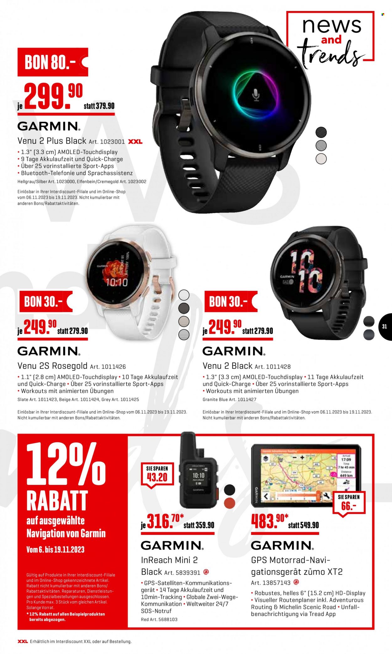 Volantino Interdiscount - 6.11.2023 - 19.11.2023. Pagina 31