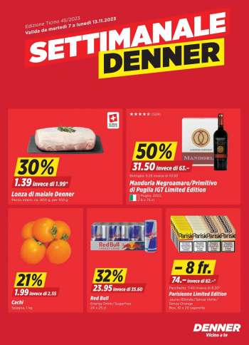 Prospekte Denner - 7.11.2023 - 13.11.2023.
