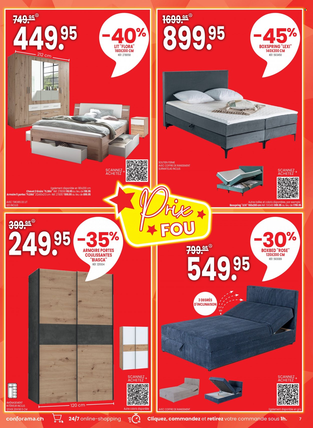Prospekt Conforama - 7.11.2023 - 18.11.2023. Seite 7