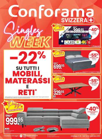 Prospekte Conforama - 7.11.2023 - 18.11.2023.