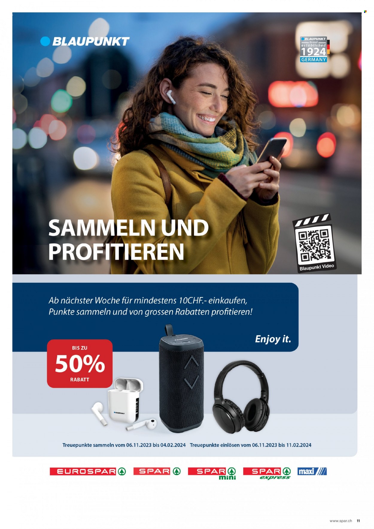 Prospekt SPAR - 9.11.2023 - 15.11.2023. Seite 11
