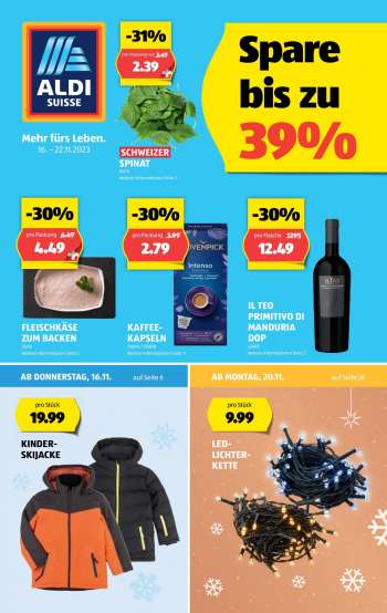 Prospekte Aldi - 16.11.2023 - 22.11.2023.