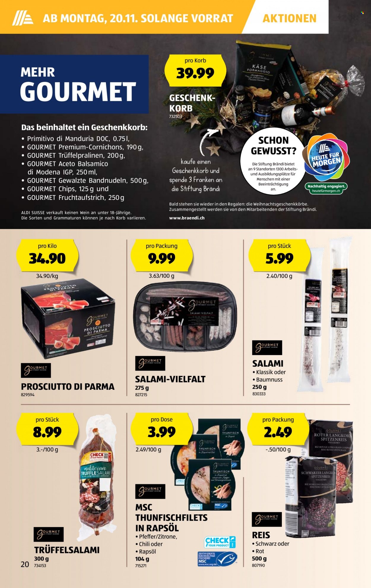 Volantino Aldi - 16.11.2023 - 22.11.2023. Pagina 20