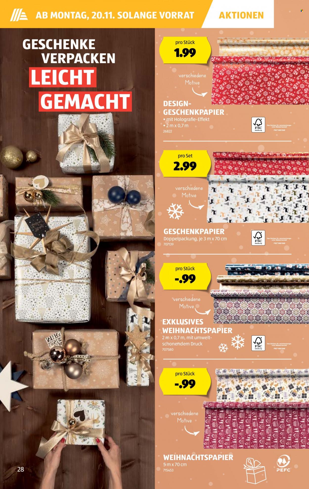 Volantino Aldi - 16.11.2023 - 22.11.2023. Pagina 28