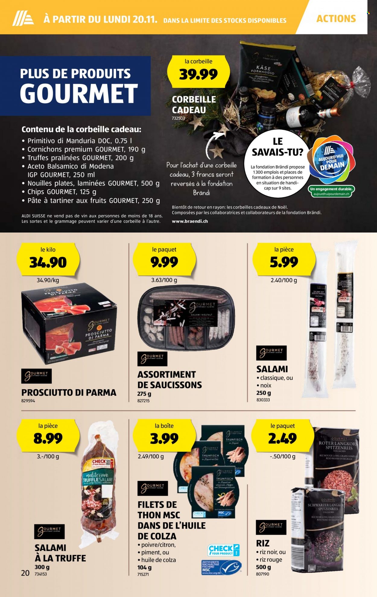Volantino Aldi - 16.11.2023 - 22.11.2023. Pagina 20
