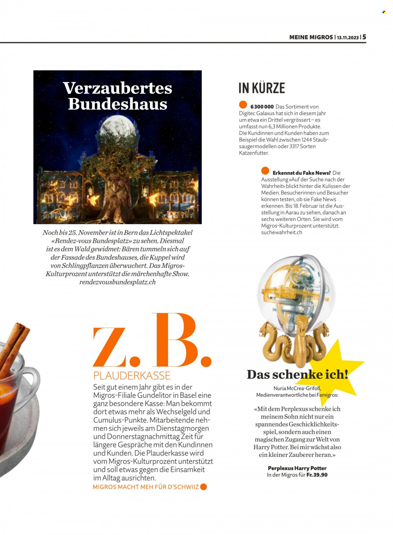 Volantino Migros - 13.11.2023 - 19.11.2023. Pagina 5