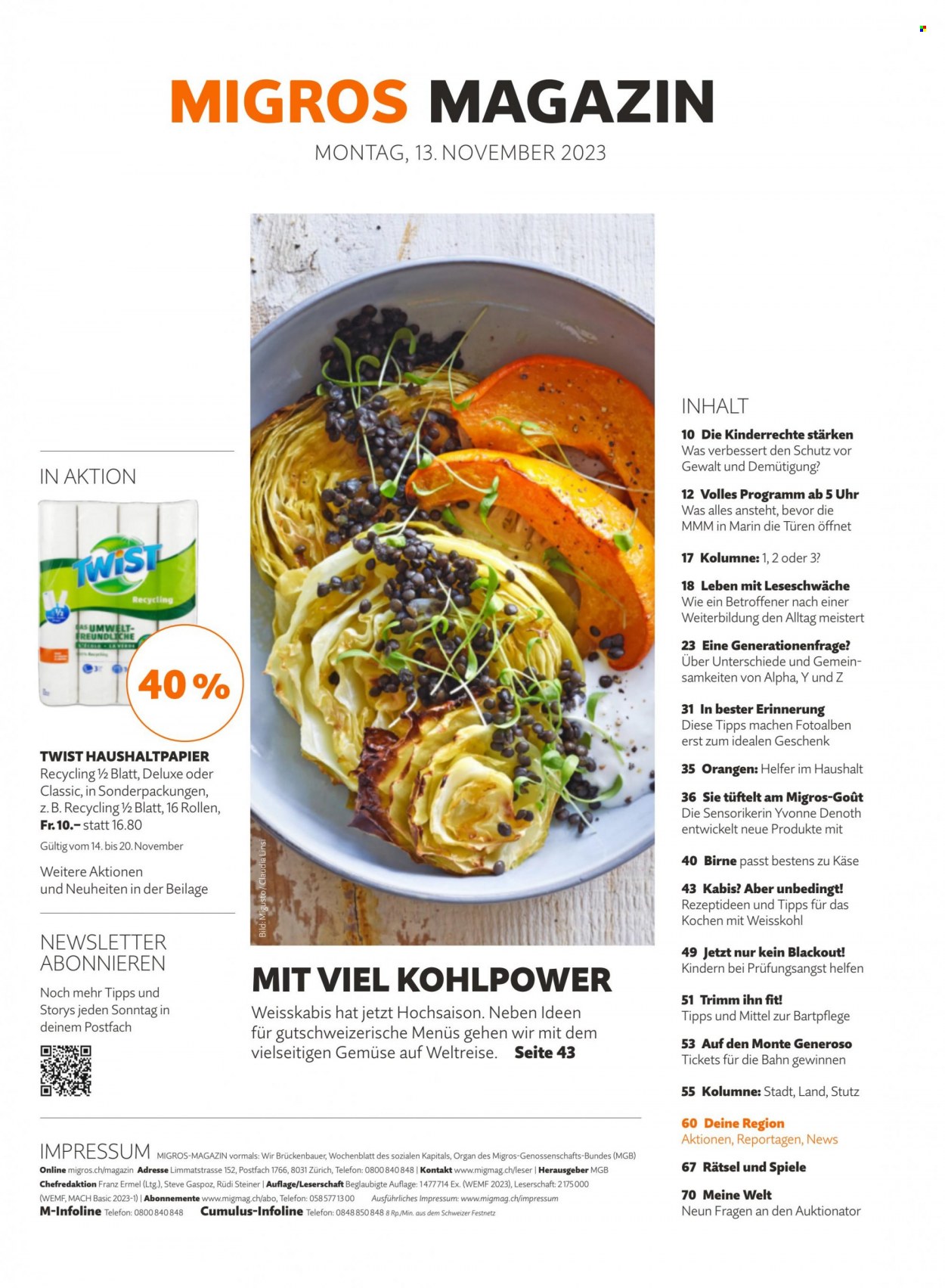 Volantino Migros - 13.11.2023 - 19.11.2023. Pagina 9