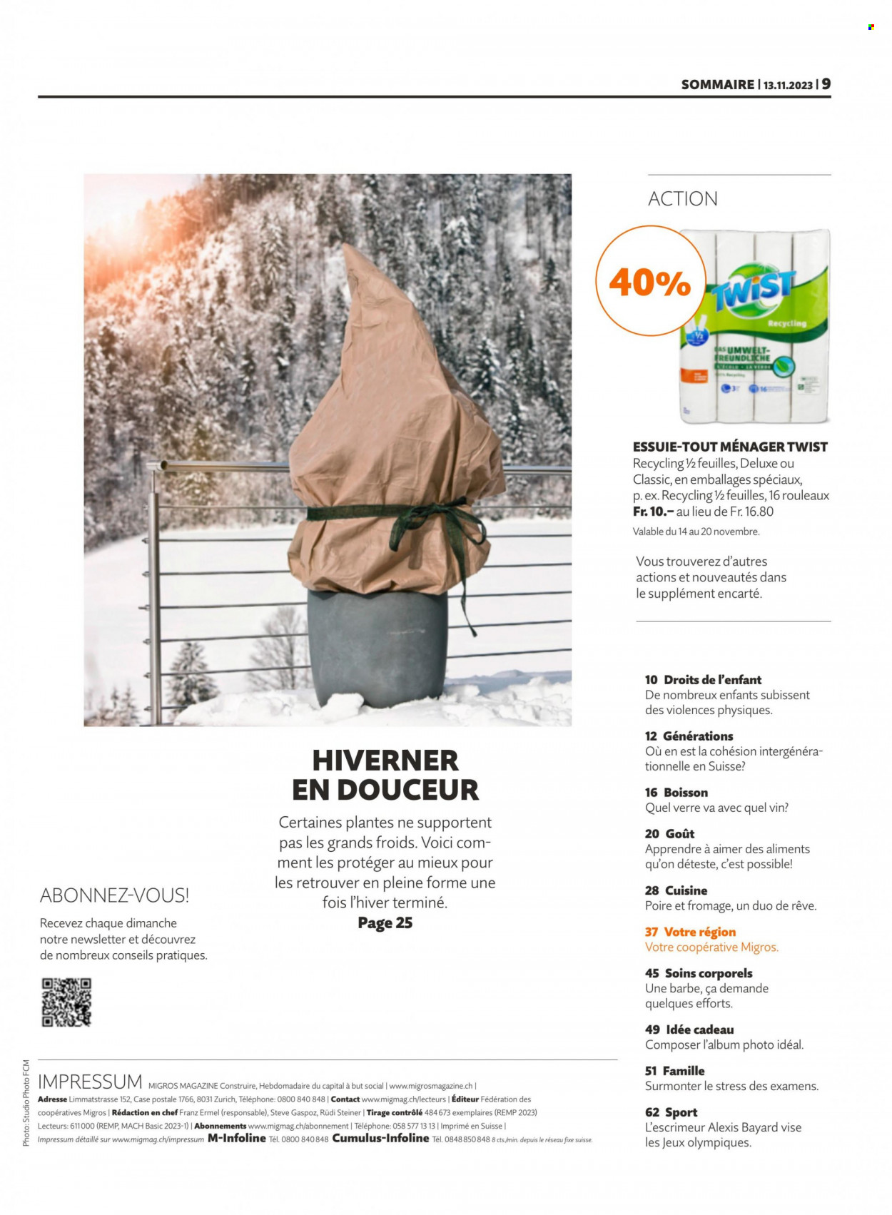 Volantino Migros - 13.11.2023 - 19.11.2023. Pagina 9