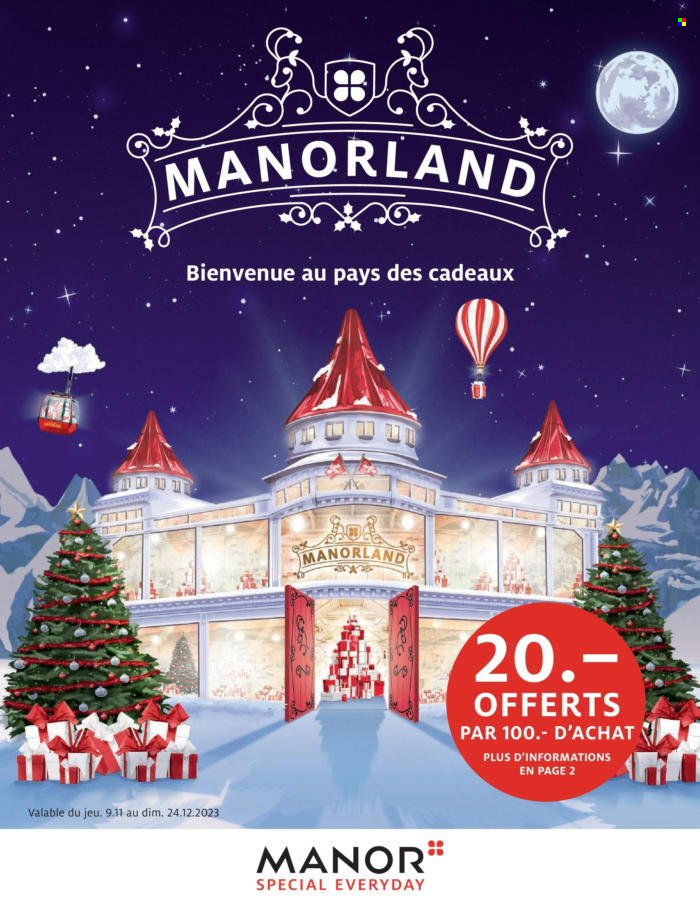 Volantino Manor - 9.11.2023 - 24.12.2023. Pagina 1