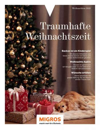 Catalogue Migros - 13.11.2023 - 24.12.2023.