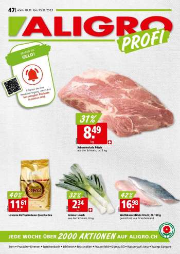 Catalogue ALIGRO - 20.11.2023 - 25.11.2023.