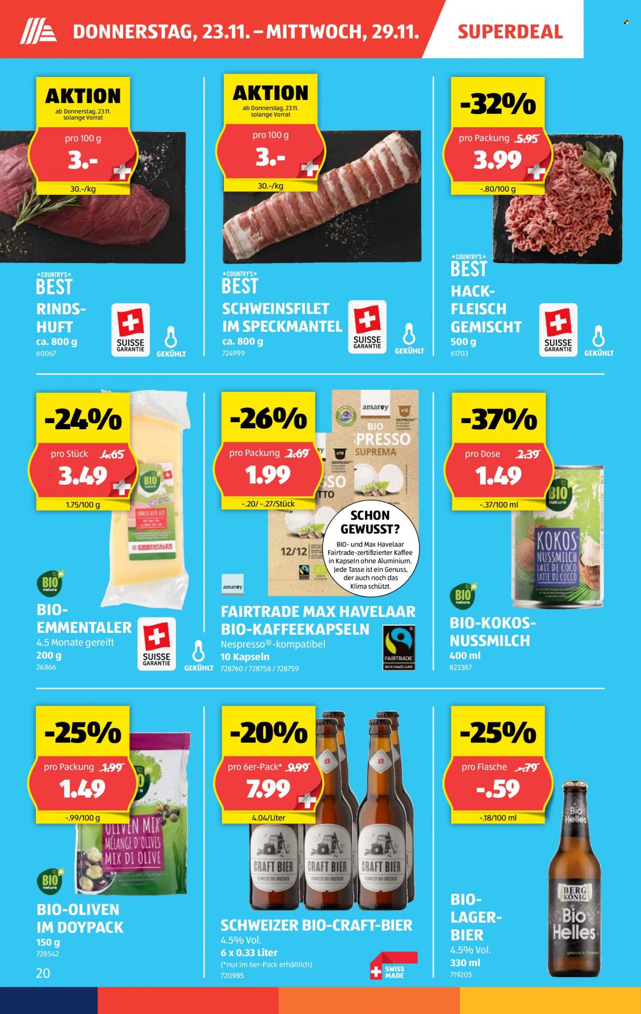 Catalogue Aldi - 23.11.2023 - 29.11.2023. Page 20