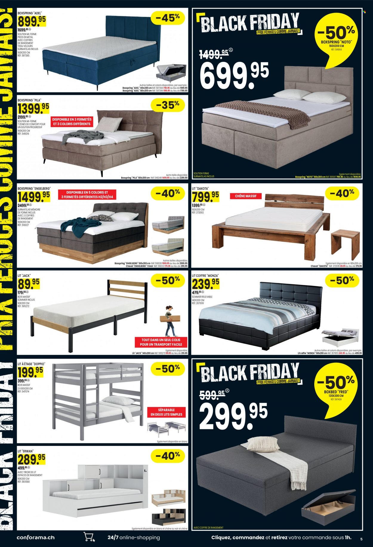 Volantino Conforama - 19.11.2023 - 27.11.2023. Pagina 5