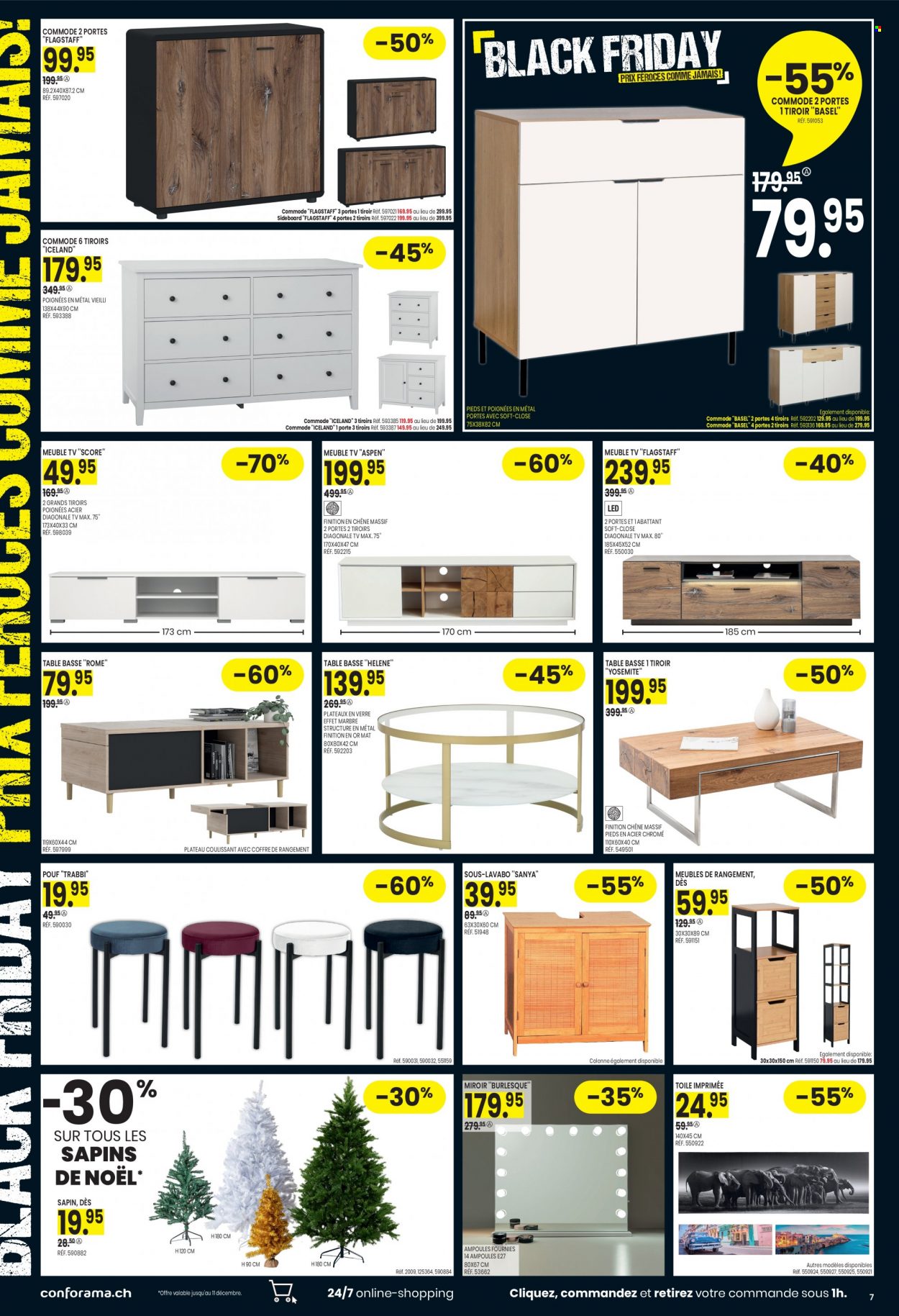 Volantino Conforama - 19.11.2023 - 27.11.2023. Pagina 7