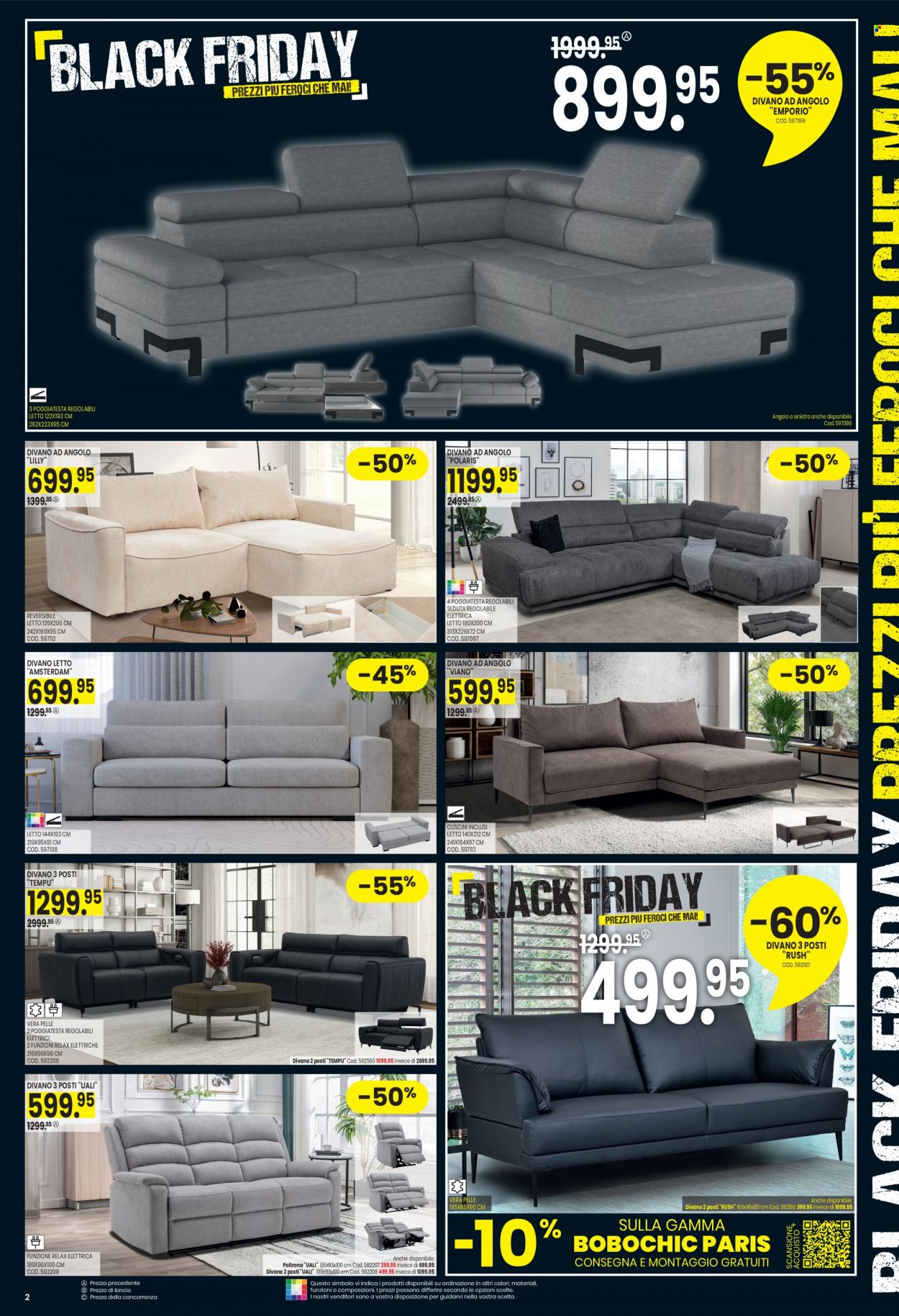 Volantino Conforama - 19.11.2023 - 27.11.2023. Pagina 2